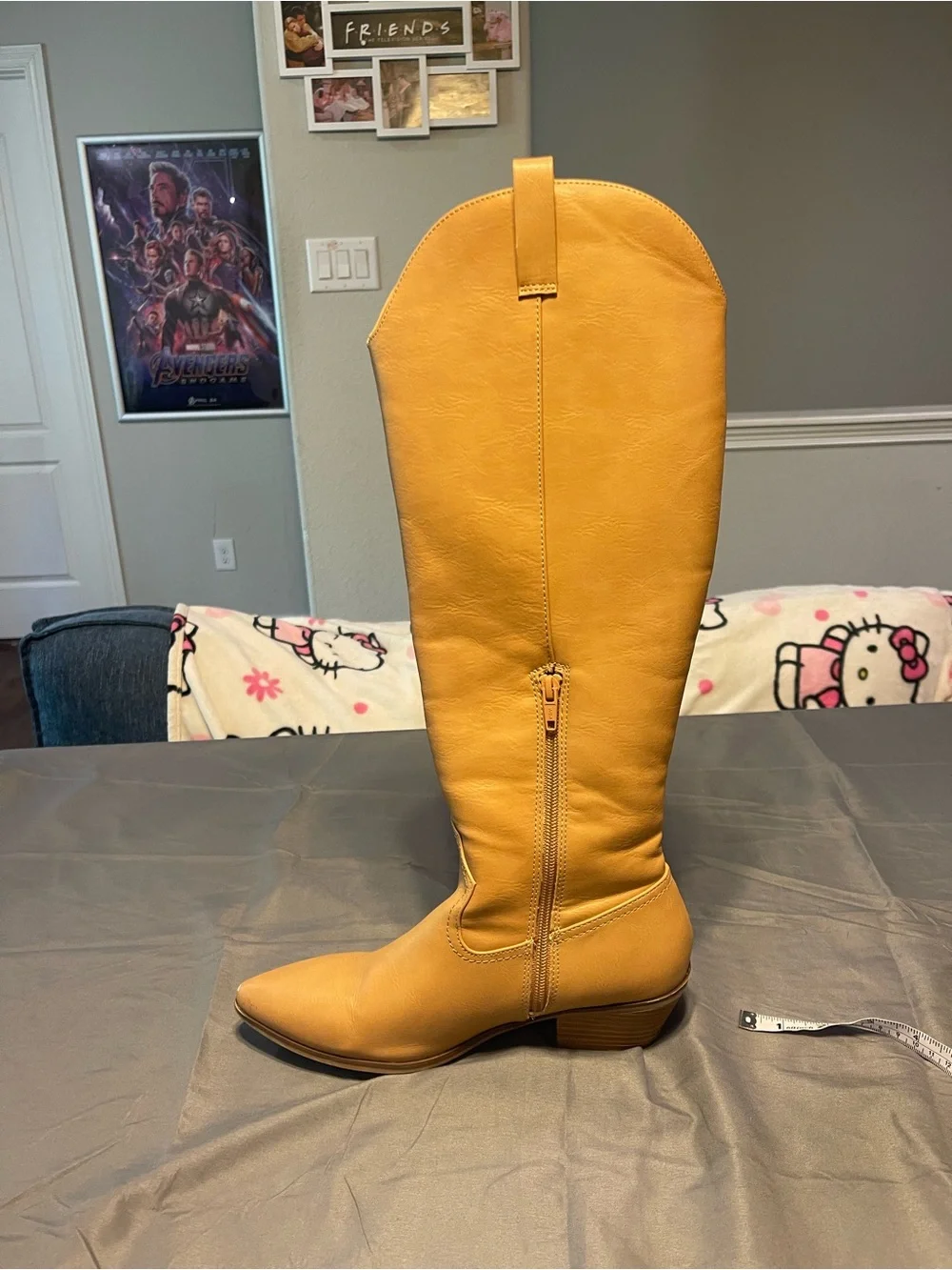 Target Women's Tan Over-the-Knee Western Pull-On Boots